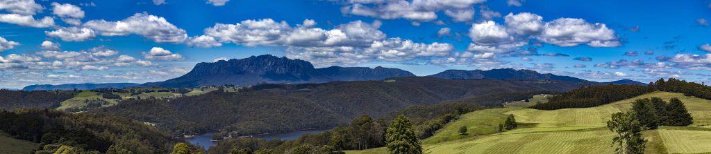Tasmania's spectacular Mt Roland. Picture: Steven Penton